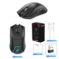 HXSJ 2.4G Wireless Mute Game Mouse with 4000DPI