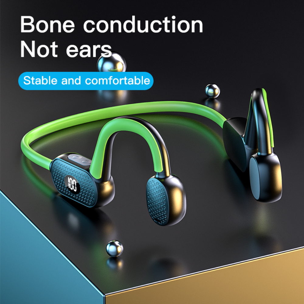 Bone-Conductive Bluetooth Headset for Music & Calls