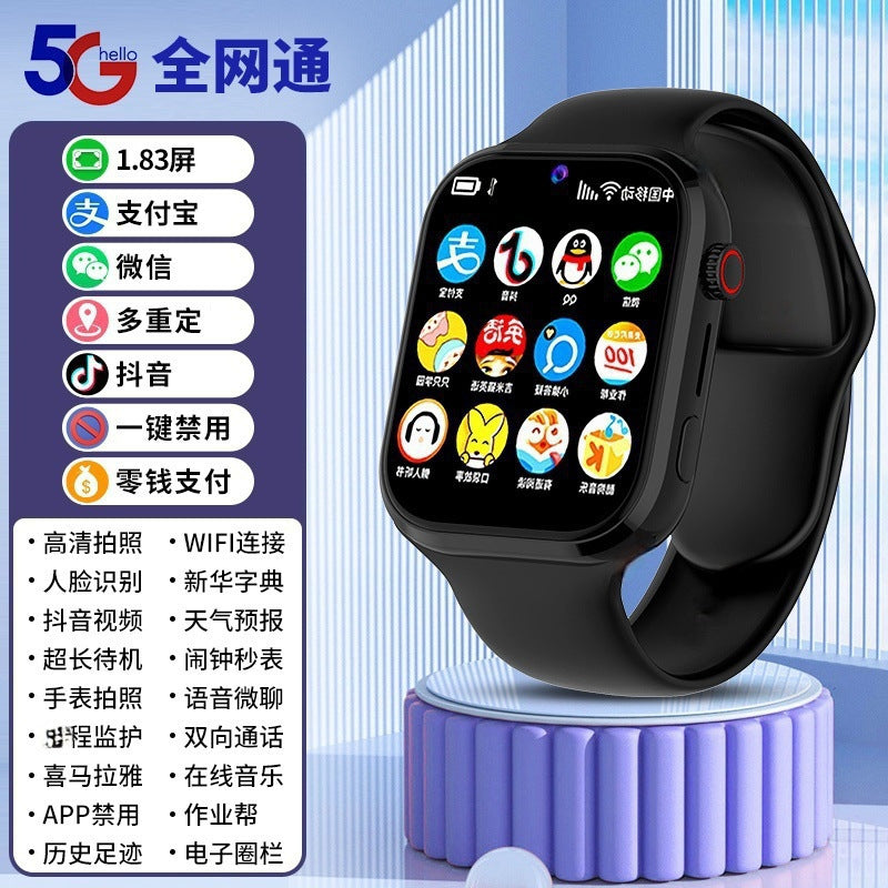 5G Waterproof Smartwatch for Kids with Video Call