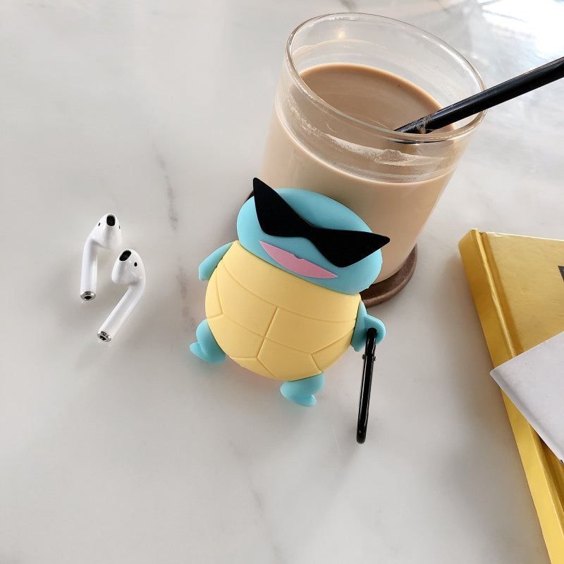 Cartoon Squirtle AirPods Silicone Case for Protection