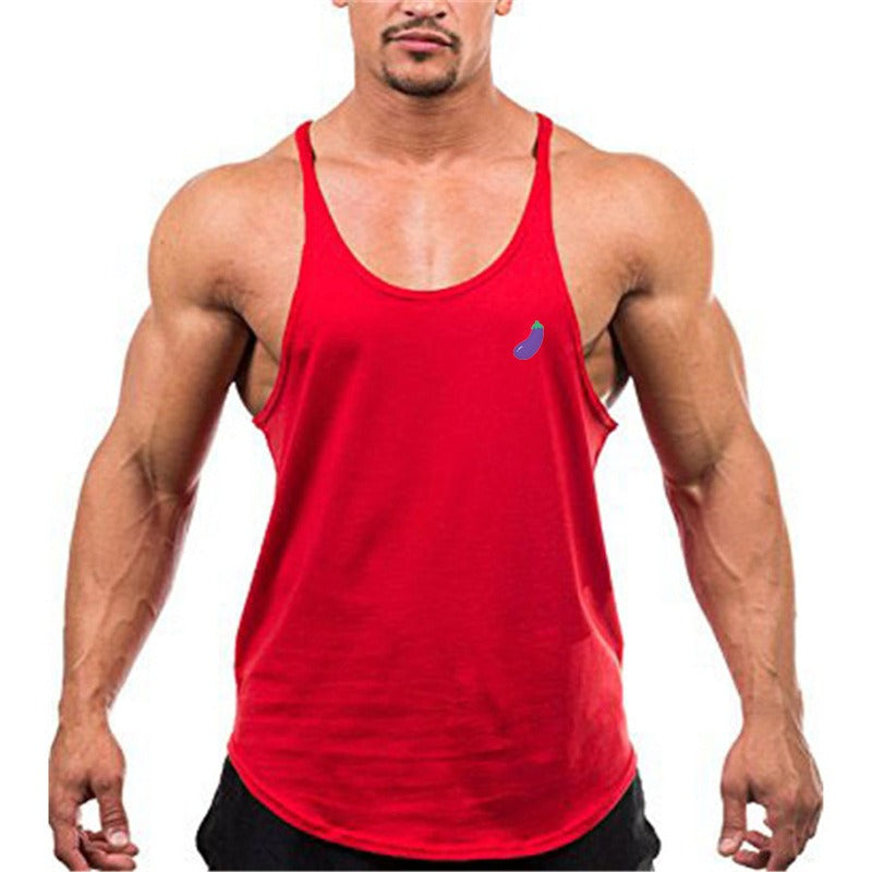 Men's Cotton Vest for Casual Gym Exercise and Breathability