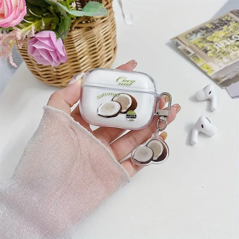 Coconut Cartoon Earphone Case for AirPods Pro 1/2/3