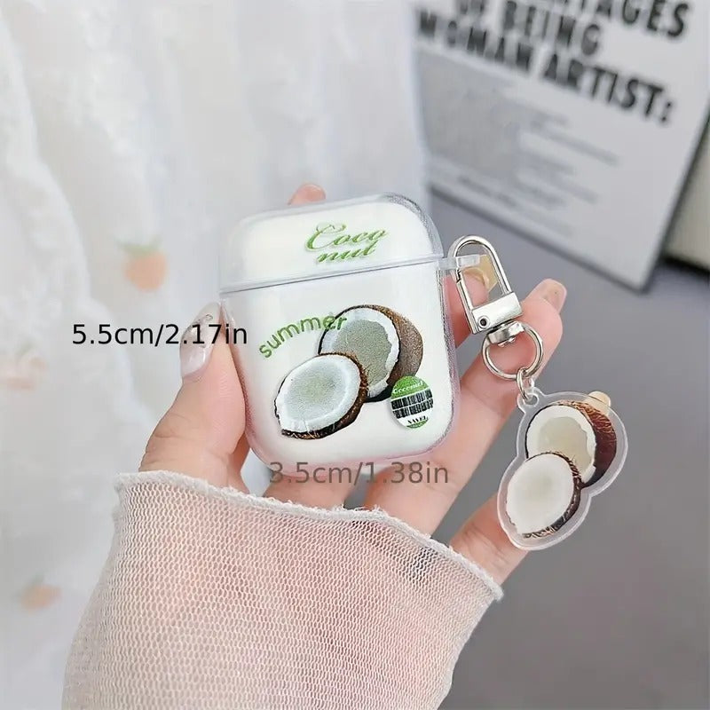 Coconut Cartoon Earphone Case for AirPods Pro 1/2/3