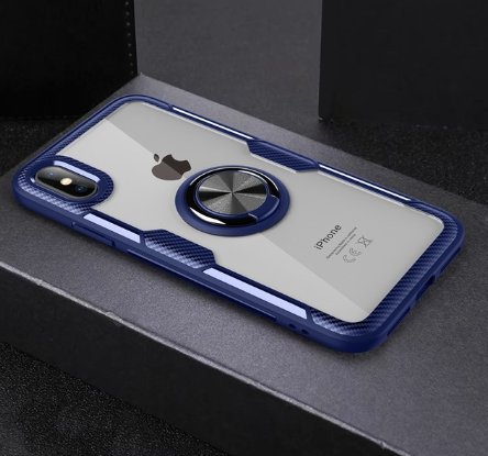 Car Mount Phone Case, Transparent Ring Phone Case