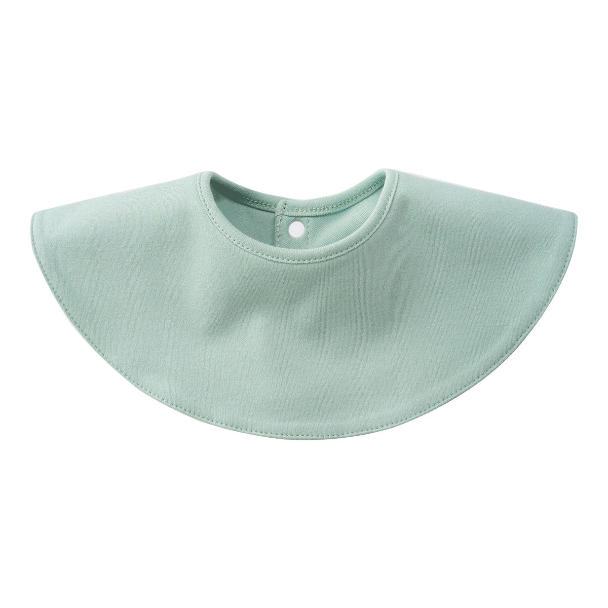 Absorbent Cotton Bib with Rice Pocket for Newborns