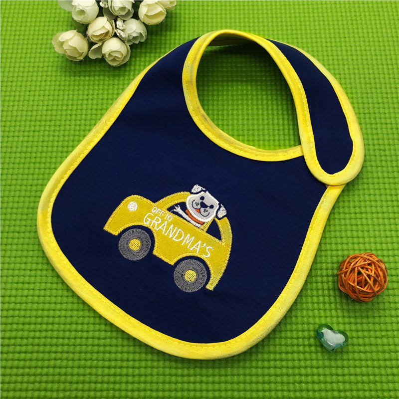 Three-Layer Waterproof Saliva Towel Bib for Babies