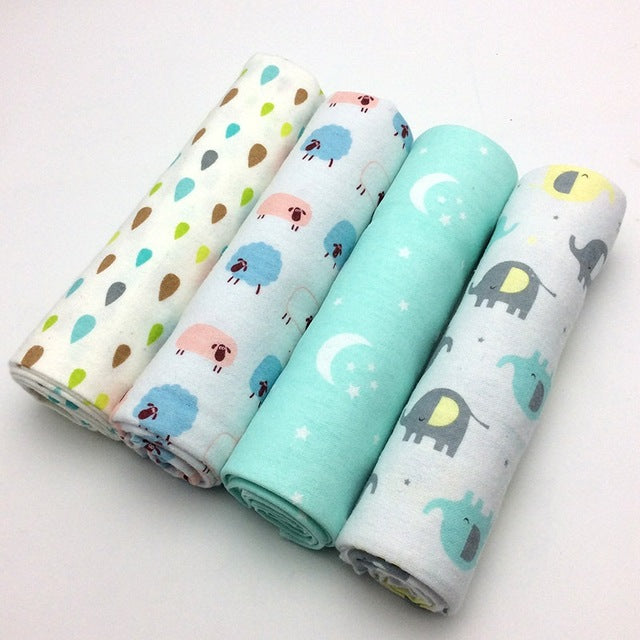 Set of 4 Baby Sheets