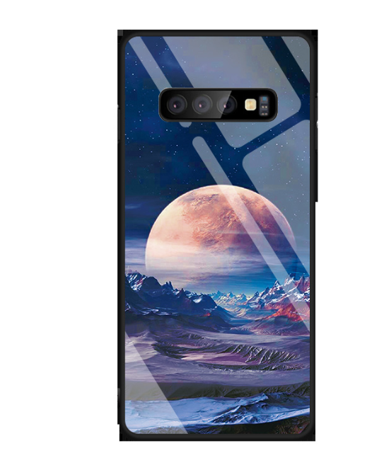 Painted Tempered Glass Phone Case