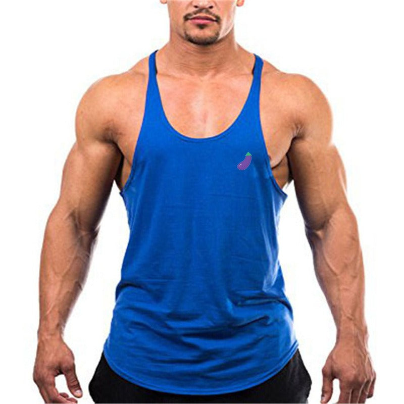 Men's Cotton Vest for Casual Gym Exercise and Breathability