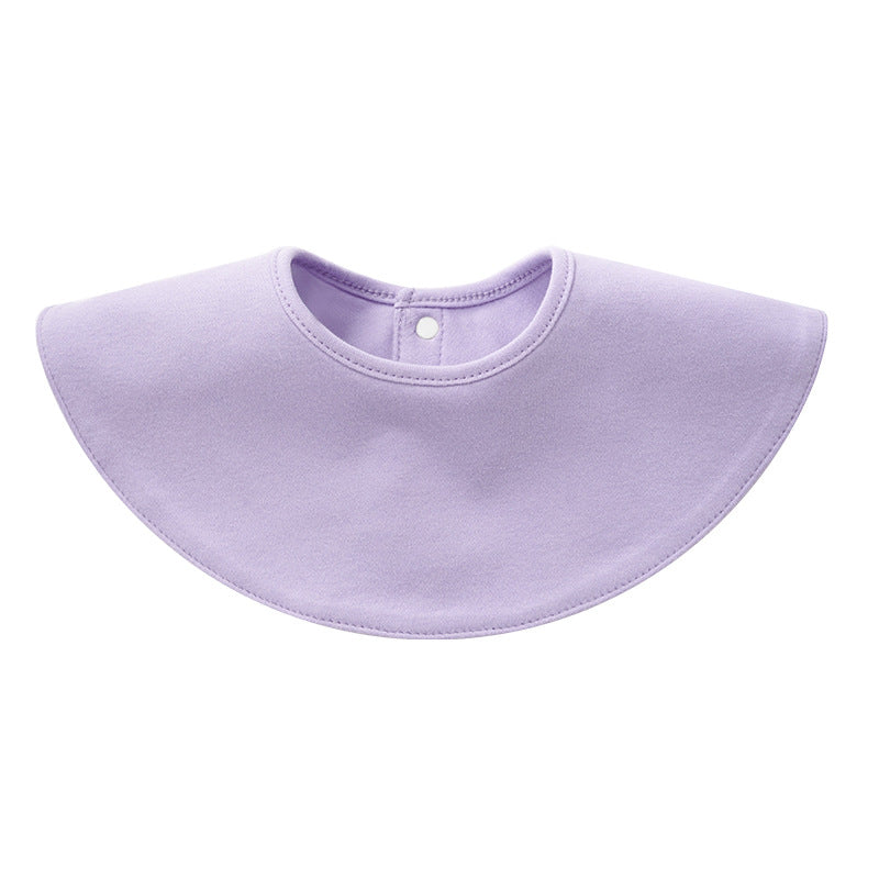 Absorbent Cotton Bib with Rice Pocket for Newborns