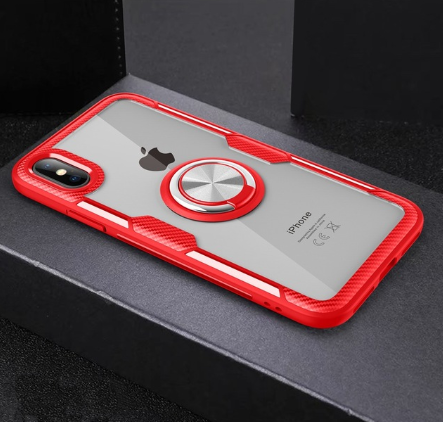 Car Mount Phone Case, Transparent Ring Phone Case