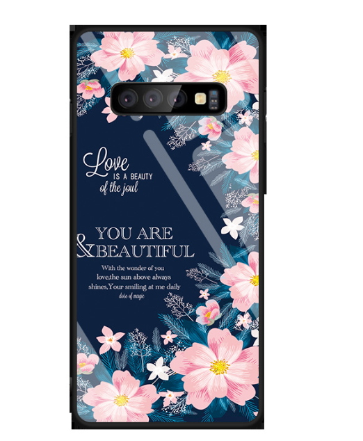 Painted Tempered Glass Phone Case