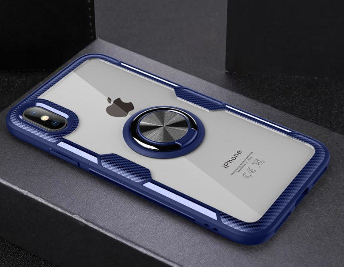 Car Mount Phone Case, Transparent Ring Phone Case