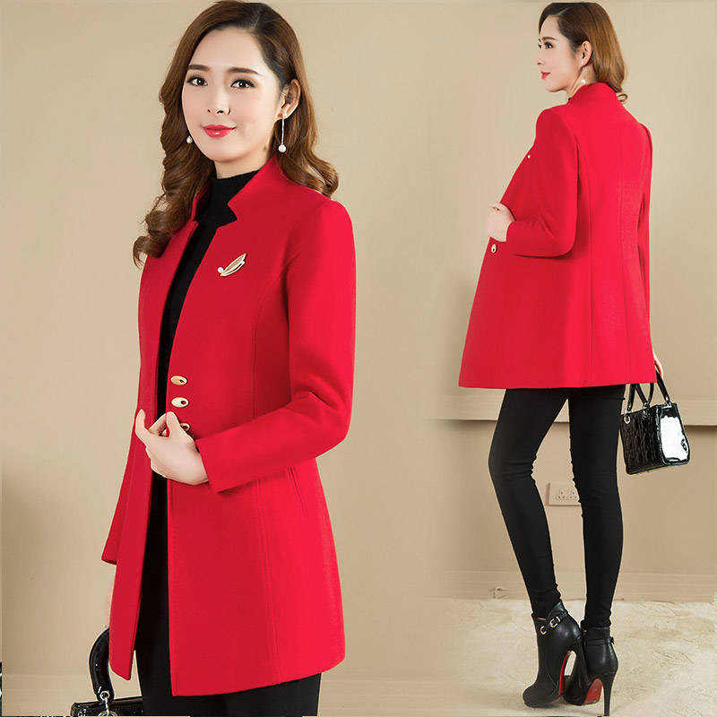 Mythical Beauty 2019 Women's Wool Blend Coat