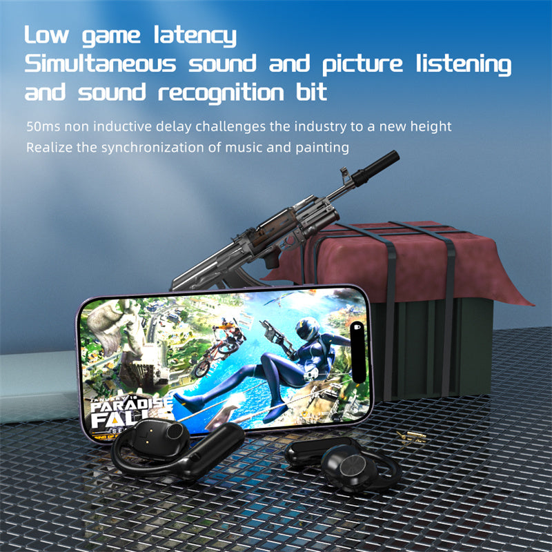 ENC Wireless Bluetooth Headset for Sports, Binaural