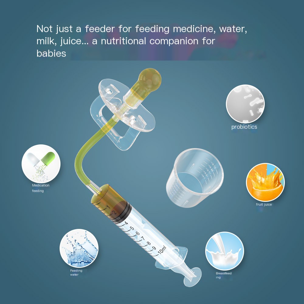 Choke-Proof Baby Medicine Syringe